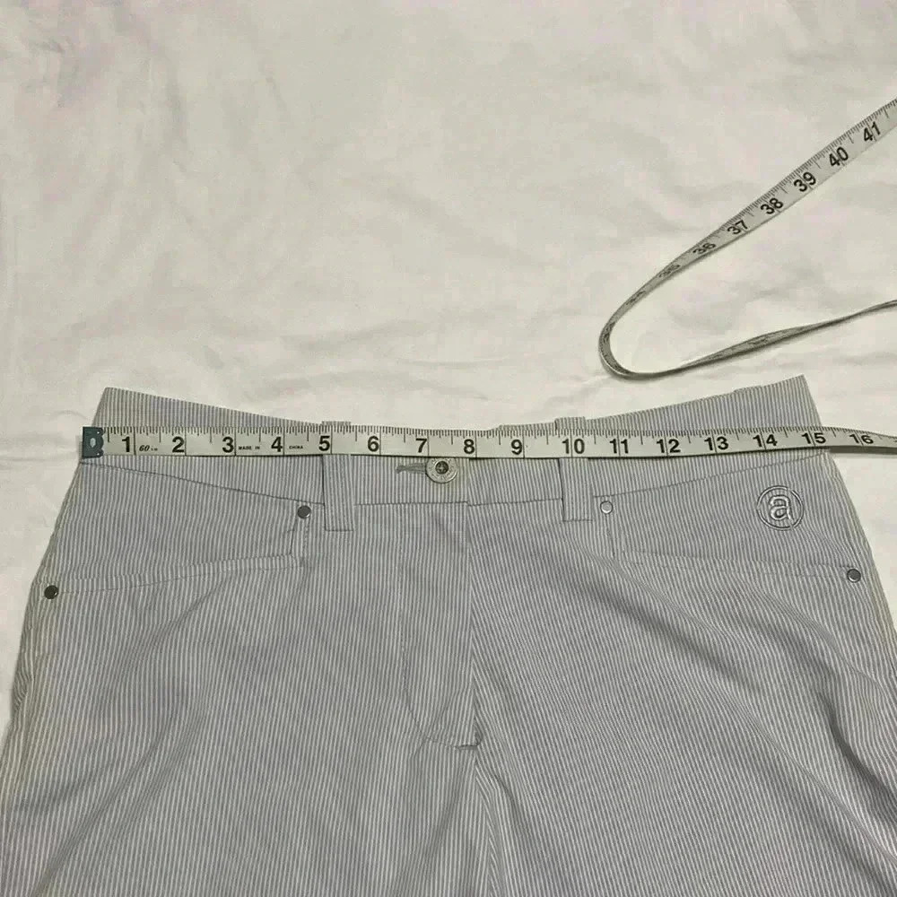 Abacus Count On It Gray & White Stripe Quick Dry … - image 8